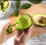 нож за авокадо 3 в 1 уред инструмент пластмасов, снимка 4