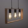 Таванна лампа в индустриален стил, снимка 1 - Лампи за таван - 39407353