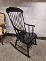 Античен Американски люлеещ стол Boston Rocker , снимка 5