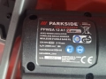 акумулаторен ъглашлайф 12В на Parkside Performance 12V в гаранция до 10.2028г., снимка 2