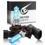 TECTICO 9012 HIR2 Халогенни крушки за фарове 12V 55W,Топла бяла ултра ярка светлина за мъгла DRL,2бр, снимка 1