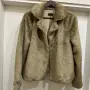 Дамско яке от еко пух Benetton като ново, размер S и M, снимка 3