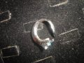 ФИГУРАЛЕН ПОСРЕБРЕН ПРЪСТЕН с КАМЪЧЕТА МНОГО ОРИГИНАЛЕН 17540, снимка 11