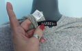 Пухкав марков пуловер тип кроп с перли "H&M"® / унисайз , снимка 6