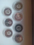 Лот от 7 различни български мат гланц сребърни монети , снимка 9