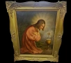 стара Картина на Исус , снимка 6