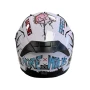 Каска за мотор, Шлем+ слюда, 4 размера, White, снимка 6