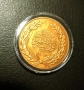 Позлатена турска монета 250 куруша 1927 г в капсула , снимка 3