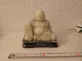 стара китайска скулптура на щастливия Буда., снимка 2
