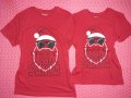 Коледни тениски мама и дете, снимка 2