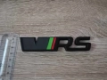 черна емблемa Skoda VRS, снимка 3