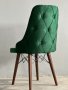 Трапезен стол - зелен, снимка 1 - Столове - 40144291