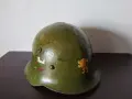 Българска военна каска от войната . , снимка 2
