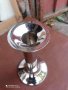 Нов декоративен свещник хром никел , снимка 1 - Други стоки за дома - 38421440