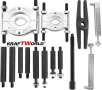 Комплект за демонтаж на лагери 30–70 мм KraftWorld Pro (14 части), снимка 8