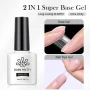 Uv&Led Super base /СУПЕР база гел 2 в 1 - Born Pretty 10 мл, снимка 4