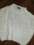 Пуловер бял сърца, снимка 4