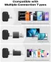Нов Комплект 2 мини микрофона шумопотискане телефон лаптоп влог интервю подкаст iPhone iPad Android, снимка 7