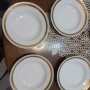 4 броя чиний за супа + Голямо плато., снимка 2