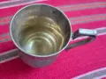 Посребрена чаша халба, снимка 1