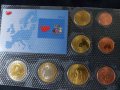 Пробен Евро сет - Исландия 2004 - 8 монети, снимка 2