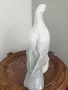 Royal Dux статуетка 29см-1кг/Роял Дюкс Чехословакия стара порцеланова фигура птица/гълъб-гугутка, снимка 4