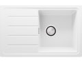 Кухненска Мивка от гранит модел Копенхаген 700-45 Easy 700 x 440 mm - Бял, снимка 1