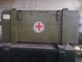 Големи Медицински военни сандъци за пчелни кошери или дървен материал , снимка 1 - Дърводелски услуги - 39314187