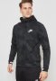 Nike AV15 Fleece AOP Hoodie - страхотно мъжко горнище ХЛ, снимка 1 - Спортни дрехи, екипи - 39580625
