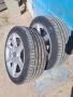 продавам 4бр летни гуми със алуминиеви джанти 17ц, бартер за 16ки, снимка 4