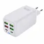 Зарядно за телефон 220V Digital One SP01480, 150W Super Fast PKG091, 6 порта - 4 USB и 2 USB-C PD, снимка 1