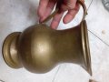 Масивна бронзова кана с удобна дръжка, снимка 5
