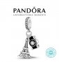 Талисман Пандора сребро проба 925 Pandora Eiffel Tower and Photo Charm. Колекция Amélie, снимка 1 - Гривни - 38986927
