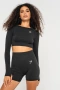 Gymshark Vital Crop Top - дамска фитнес блуза КАТО НОВА ХС, снимка 1