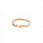 Златен дамски пръстен 1,08гр. размер:57 14кр. проба:585 модел:20047-2, снимка 2