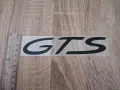 черен стикер за врата GTS за Porsche, снимка 5