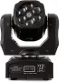 Преносими LED сценични светлини с движеща се глава и управление (6x12W + лазер), снимка 3