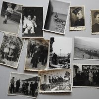 90 бр. Лот стари черно-бели снимки + албум, снимка 4 - Колекции - 40437772