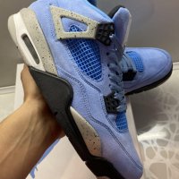 Jordan 4 Retro University Blue Мъжки/Дамски Кецове 36-47EUR, снимка 7 - Кецове - 37336255