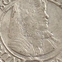 Сребърна монета 6 кройцера 1674г. Силвиус Фридрих Уелс 29776, снимка 2 - Нумизматика и бонистика - 42890313