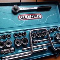 GEDORE - 1/2" PROFI Гедория !!! ORIGINAL G E D O R E - Made in Germany !!! 12-стенни вложки 10-32 mm, снимка 10 - Гедорета - 33899998