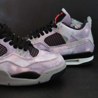 Nike Air Jordan 4 Retro Zen Master Purple Galaxy Нови Оригинални Обувки Маратонки Кецове Размер 39, снимка 1 - Кецове - 38339899