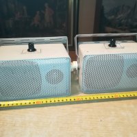 monacor eul-10/ws 2-way pa speakers-100v audio 2бр внос france, снимка 1 - Тонколони - 30315118