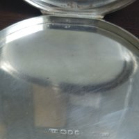 Стара Английска Сребърна Кутия Проба Сребро 0,925, снимка 12 - Антикварни и старинни предмети - 40449216