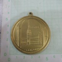 Медал "1988 3.hanse - Marathon Hamburg", снимка 1 - Други ценни предмети - 38256861
