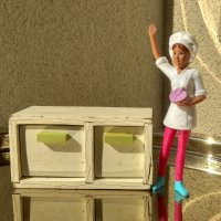 MasterChef , Barbie с обзавеждане от кухня, спалня и баня. , снимка 10 - Кукли - 42563361