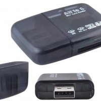 CardReader Четец на карти комбиниран Digital One SP00268 - 15in1 за MicroSD, M2,SD карти на USB, снимка 1 - Друга електроника - 35041009