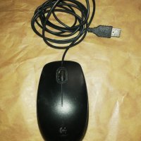 Logitech B100, снимка 1 - Клавиатури и мишки - 38315990