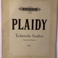  Plaidy Technical Studies Piano Tapa blanda – 1 , снимка 1 - Други - 32190926