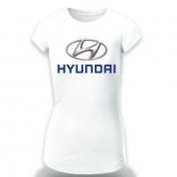 Разпродажба! Дамска тениска HYUNDAI, снимка 1 - Тениски - 32134132